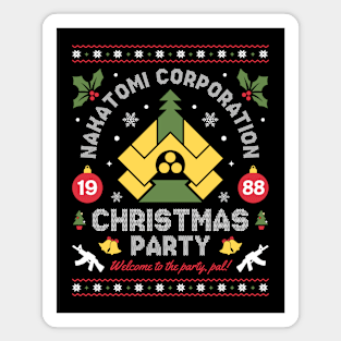 Nakatomi Corporation Christmas Party Magnet